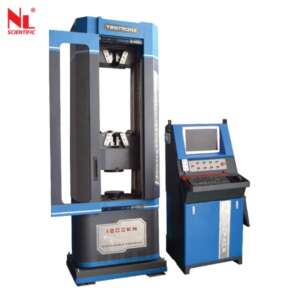 NL Scientific universal testing machine 1200 kN for steel and rebar