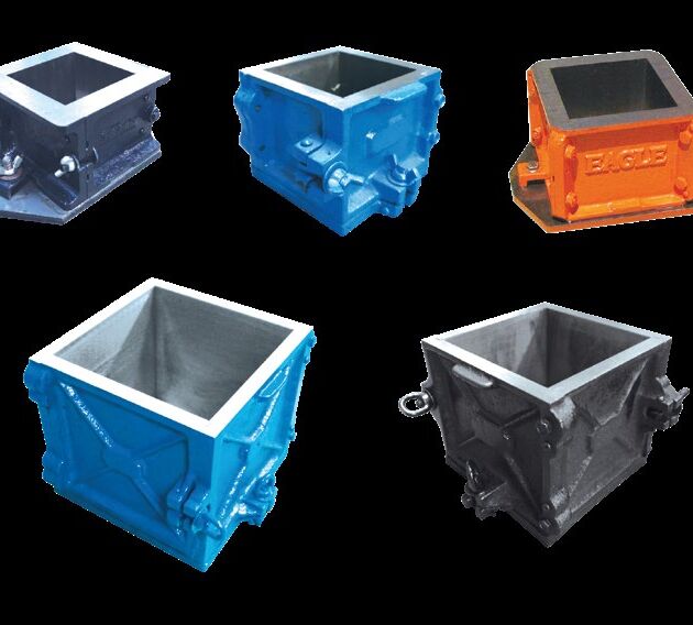 Cast Iron Cube Moulds
