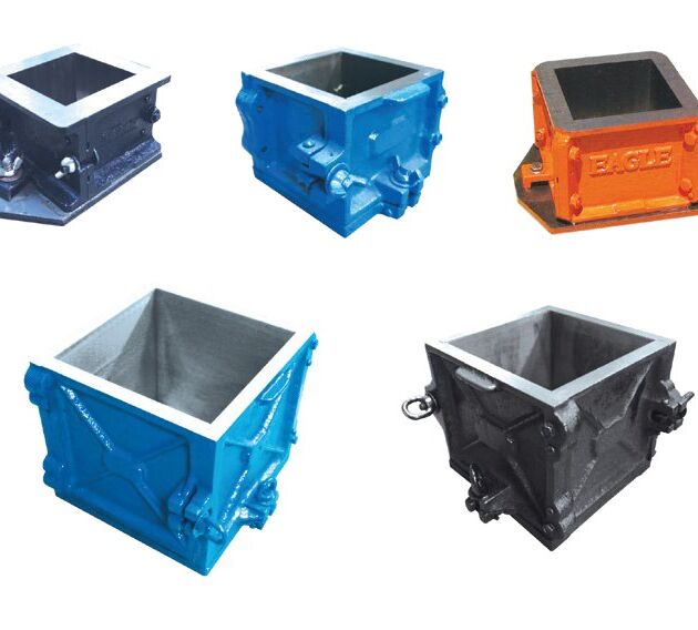 Cast Iron Cube Moulds