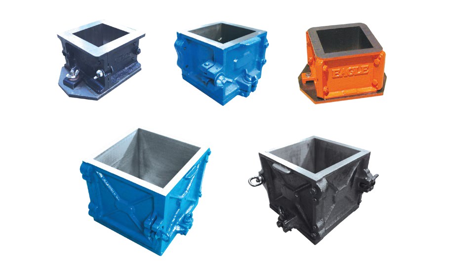 Cast Iron Cube Moulds