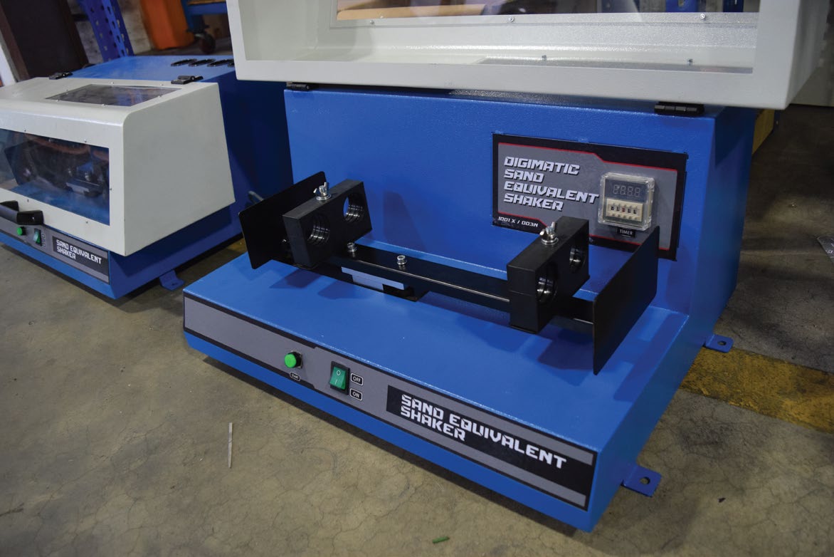 Digimatic Sand Equivalent Shaker
