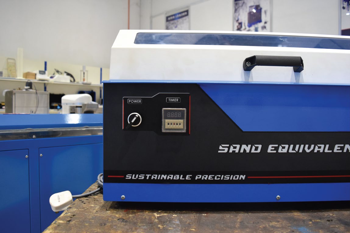 Digimatic Sand Equivalent Shaker (TWIN Cylinder)