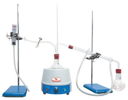 Distillation Assembly for Recovery of Asphalt