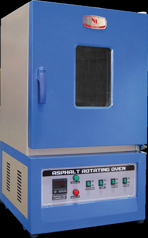 D6, D1754, Aastho T47, T179, Bs 2000, Une 7110, Nf T66-011 Asphalt Rotating Plate Oven