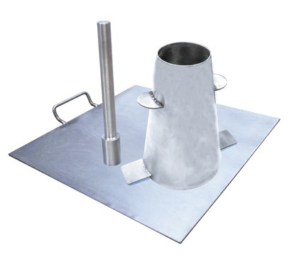 Mini Slump Cone Test Apparatus (STAINLESS Steel)