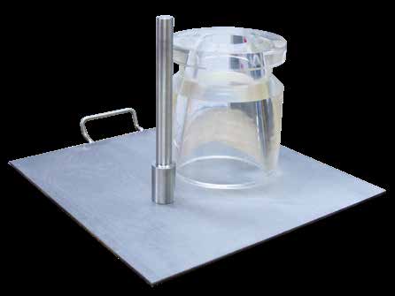 Transparent Acrylic Mini Slump Cone Test Apparatus