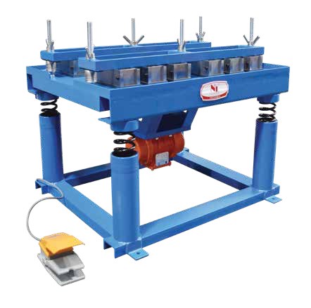 Mortar 3 Gang Mould Vibrating Table (12 Moulds)