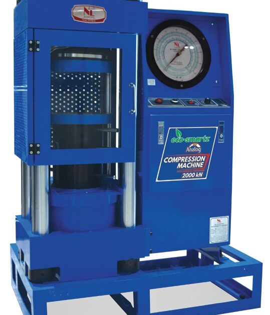 ECO-SMARTZ Analogue Compression Machine 2000 kN