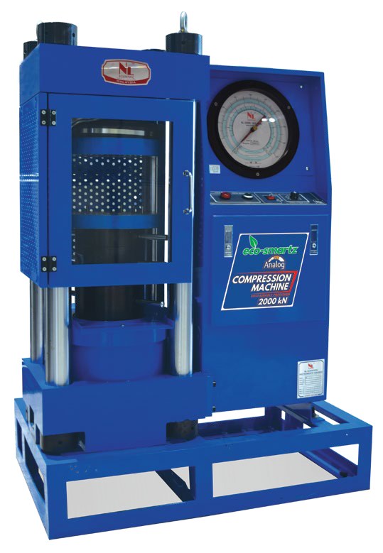 ECO-SMARTZ Analogue Compression Machine 2000 kN