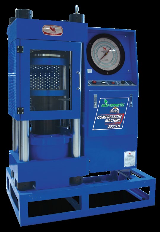 ECO-SMARTZ Analogue Compression Machine 2000 kN