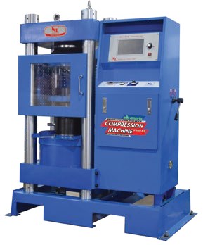 ECO-SMARTZ Automatic Touch Screen Compression Machine 2000 kN