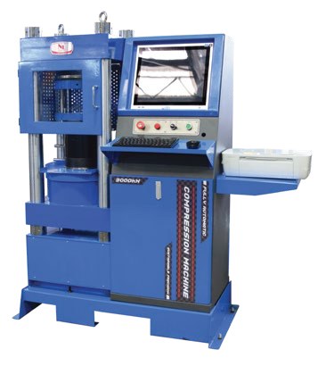 Computerized Compression Machine 3000 kN (FULLY Automatic) Touch Screen Display