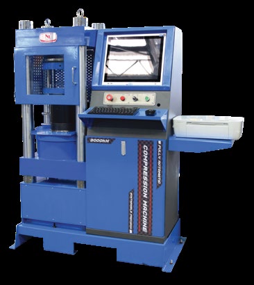 Computerized Compression Machine 3000 kN (FULLY Automatic) Touch Screen Display