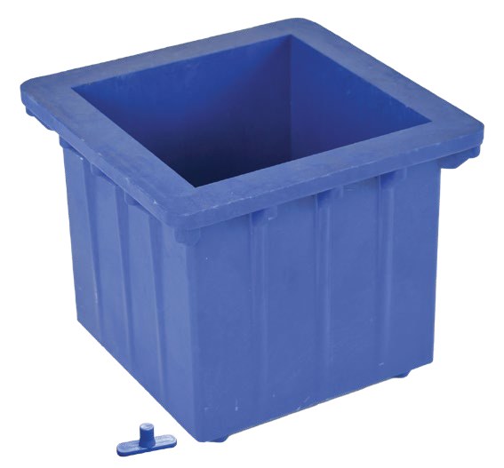 150 Mm High Density Plastic Cube Mould