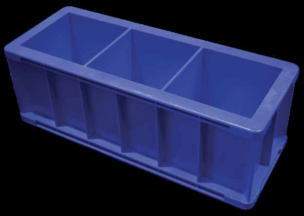 100 Mm Abs Plastic 3 Gang Cube Mould (EXTRUDED Type)