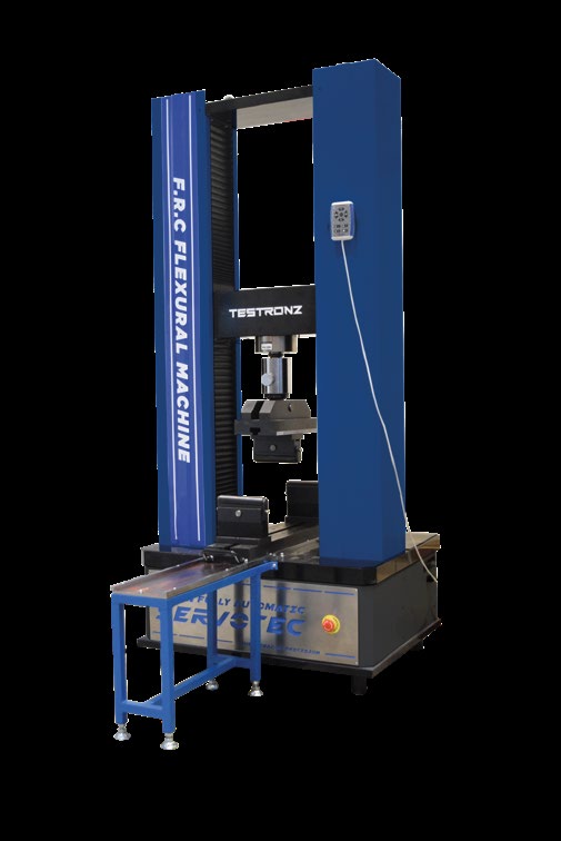 Fully Automatic Flexural Testing Machine for FIBER-REINFORCED Concrete 300kN
