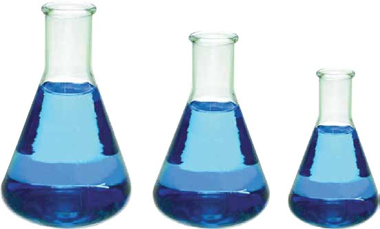 Glass Conical Flask Narrow Mouth