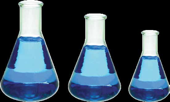 Glass Conical Flask Narrow Mouth
