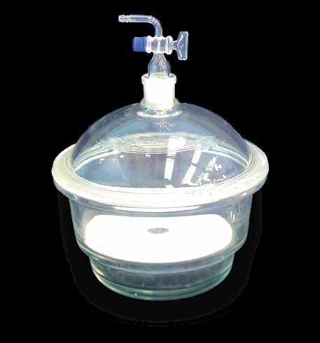 Glass Desiccators (VACUUM Type)