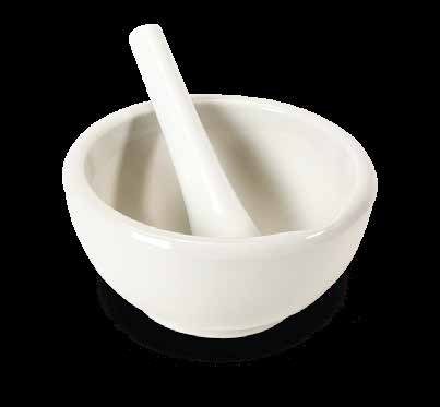 Mortar with Pestle Porcelain