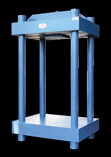 4 Column Rigid Reaction Frame 1000 Tons