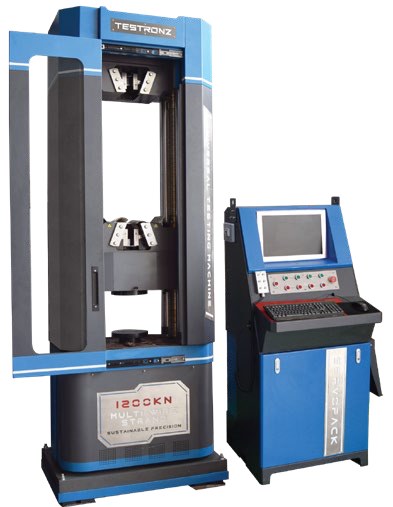 ELECTRO-HYDRAULIC Servo Control Universal Testing Machine (Multi Wire Strand) 1200kN