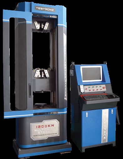 ELECTRO-HYDRAULIC Servo Control Universal Testing Machine (Multi Wire Strand) 1200kN