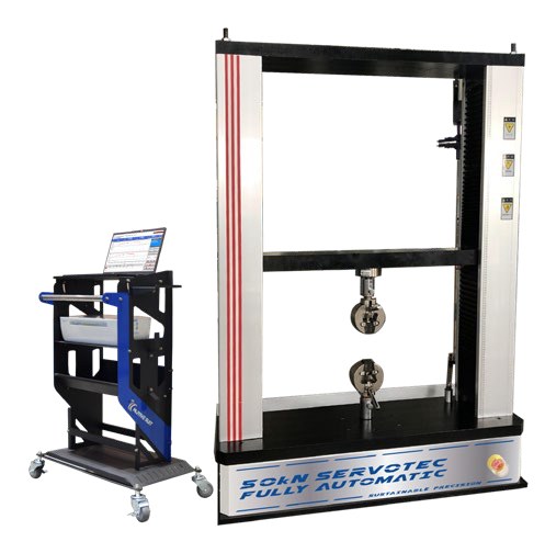 Servotec Fully Automatic Universal Testing Machine 50kN (TWIN Column)