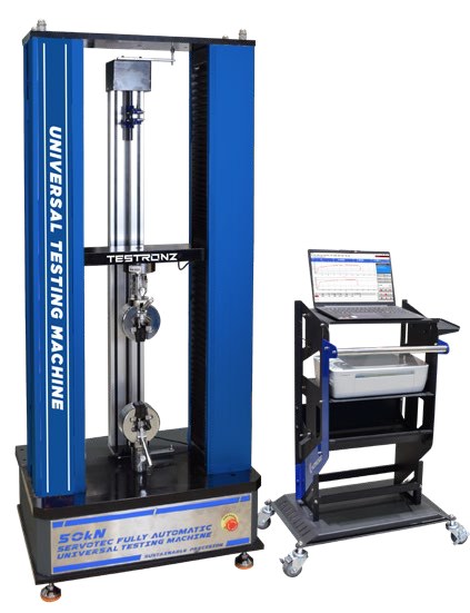 Servotec Fully Automatic Universal Testing Machine 50kN (TWIN Column)
