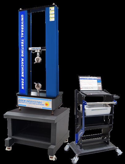 Servotec Fully Automatic Universal Testing Machine 20kN (TWIN Column, Desk Top Version)