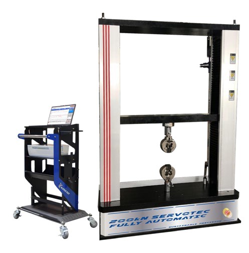 Servotec Fully Automatic Universal Testing Machine 200kN (TWIN Column)