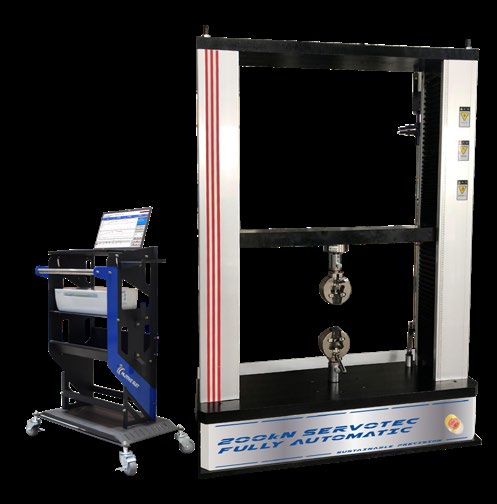 Servotec Fully Automatic Universal Testing Machine 200kN (TWIN Column)