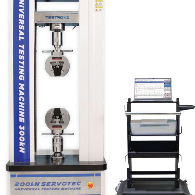 Servotec Fully Automatic Universal Testing Machine 200kN (TWIN Column)