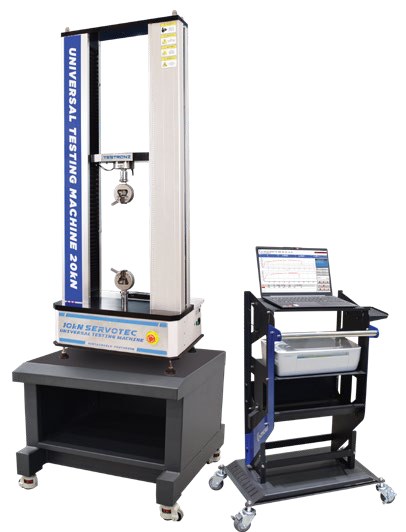 Servotec Fully Automatic Universal Testing Machine 10kN (TWIN Column, Desk Top Version)