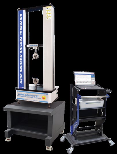 Servotec Fully Automatic Universal Testing Machine 10kN (TWIN Column, Desk Top Version)